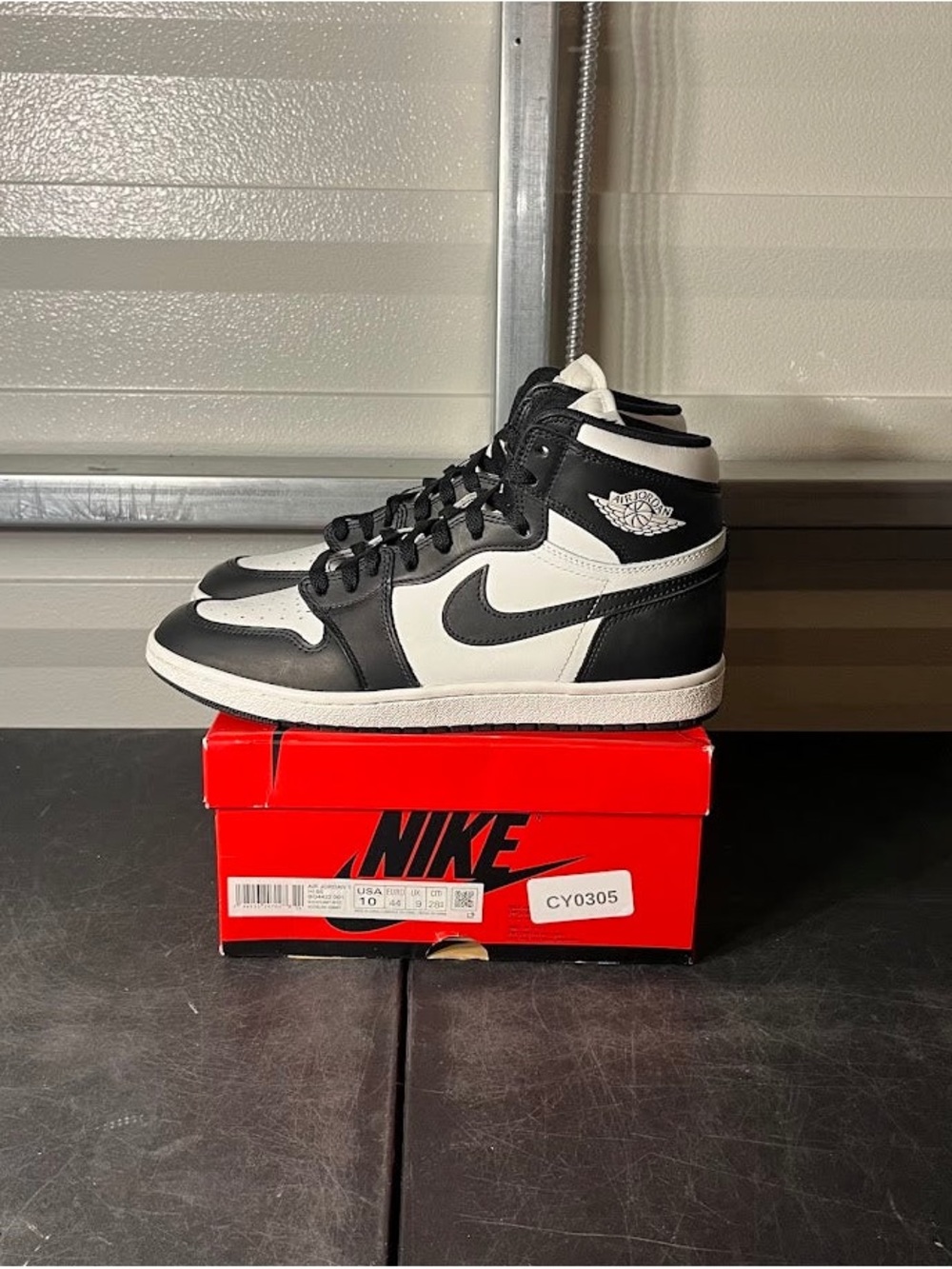 Size 10 - Nike Air Jordan 1 High Panda